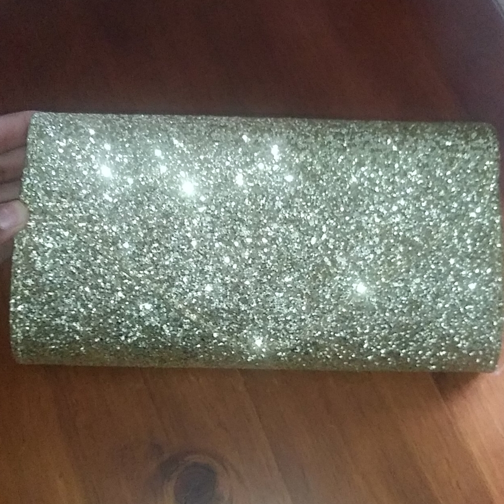 Gold Sparkly Purse
